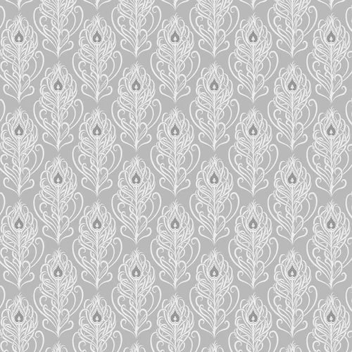 Peacock feather gray