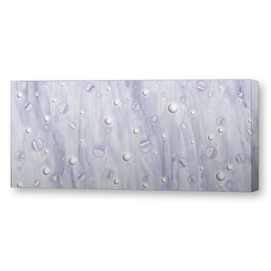 Bubbles purple на подрамнике