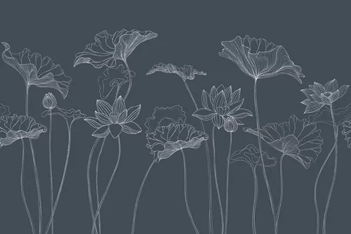 Lotus line grey