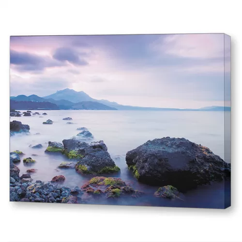 Туманный вечер у моря