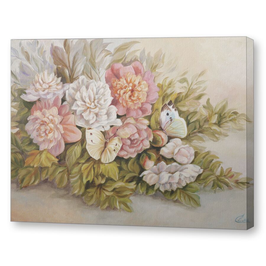 В мягких тонах на подрамнике