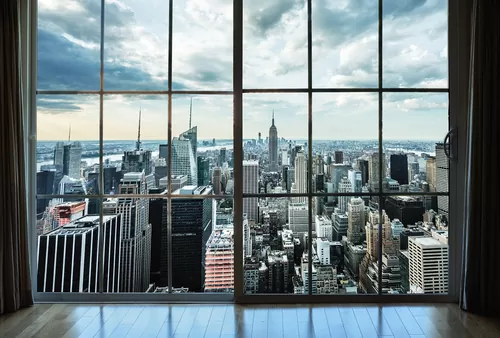 Пасмурный город