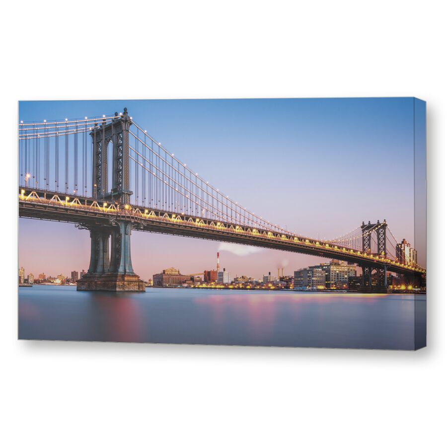 Вид на мост на подрамнике