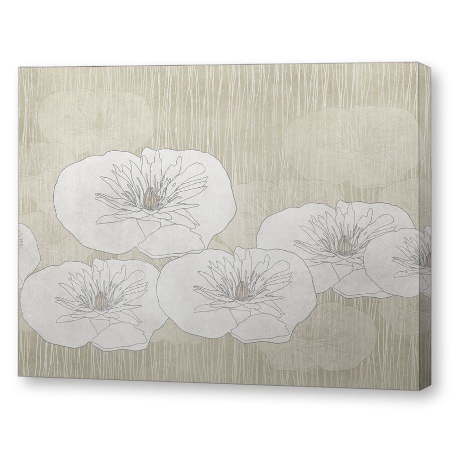 Graphic water lilies на подрамнике
