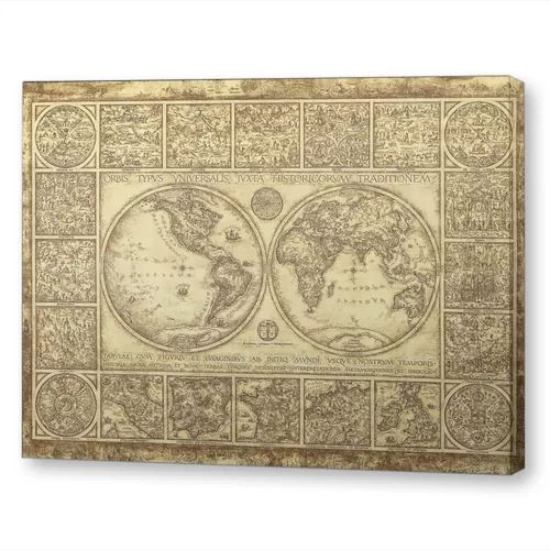 Старинная карта