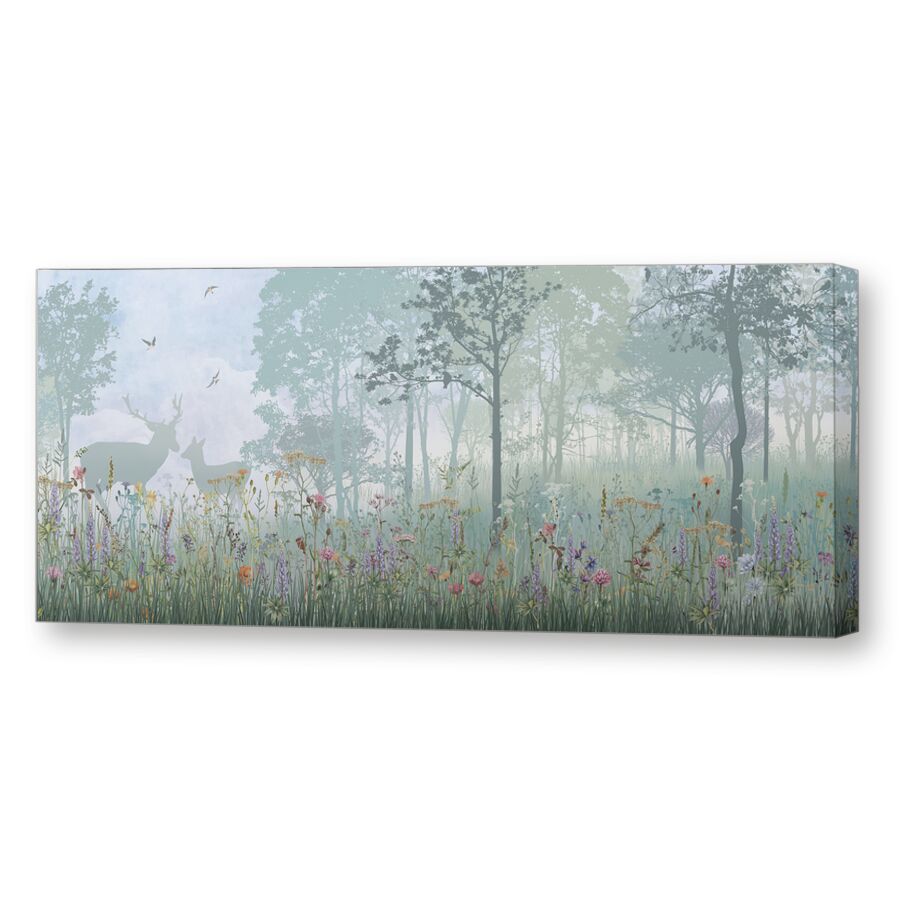 Green forest на подрамнике
