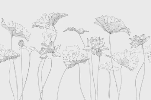 Lotus line white