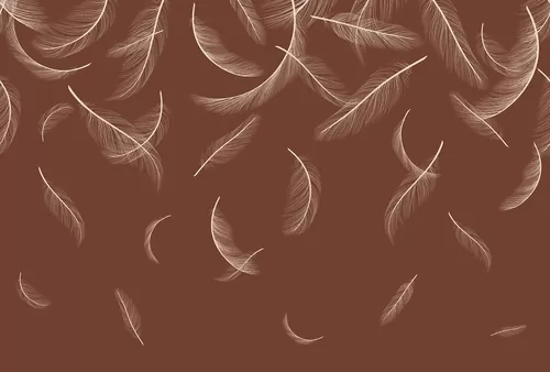 Feathers brown