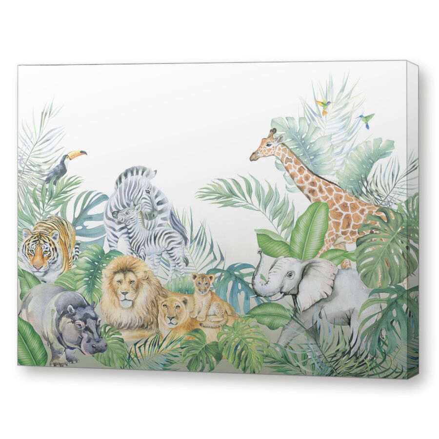 Жители джунглей 2 на подрамнике