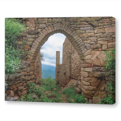 Заброшенная деревня в Дагестане