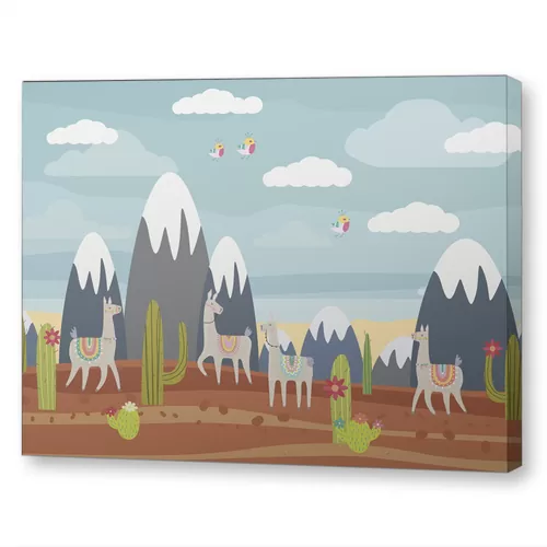 Ламы на прогулке