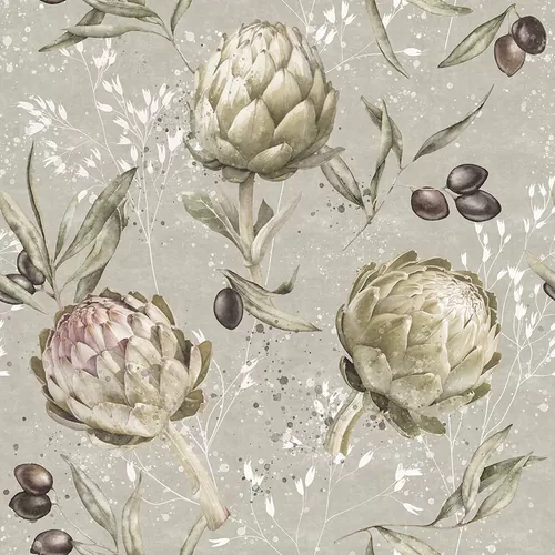 Mature artichoke
