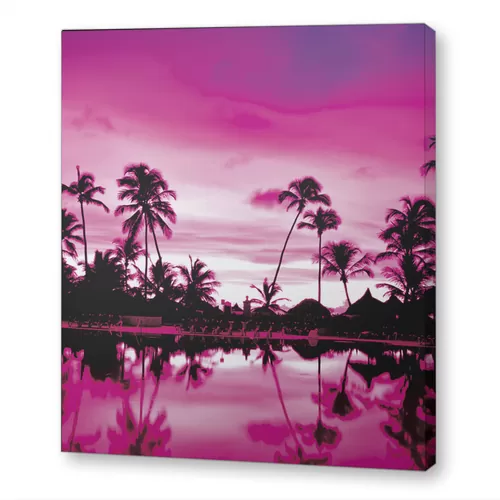 Розовый закат