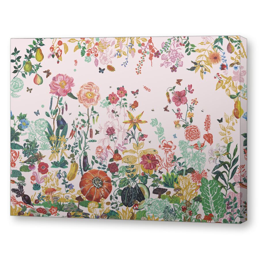 Tropical garden light на подрамнике