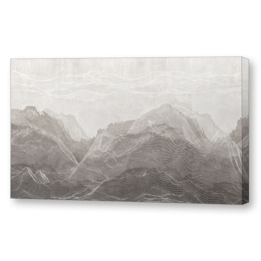 Mountains in line на подрамнике