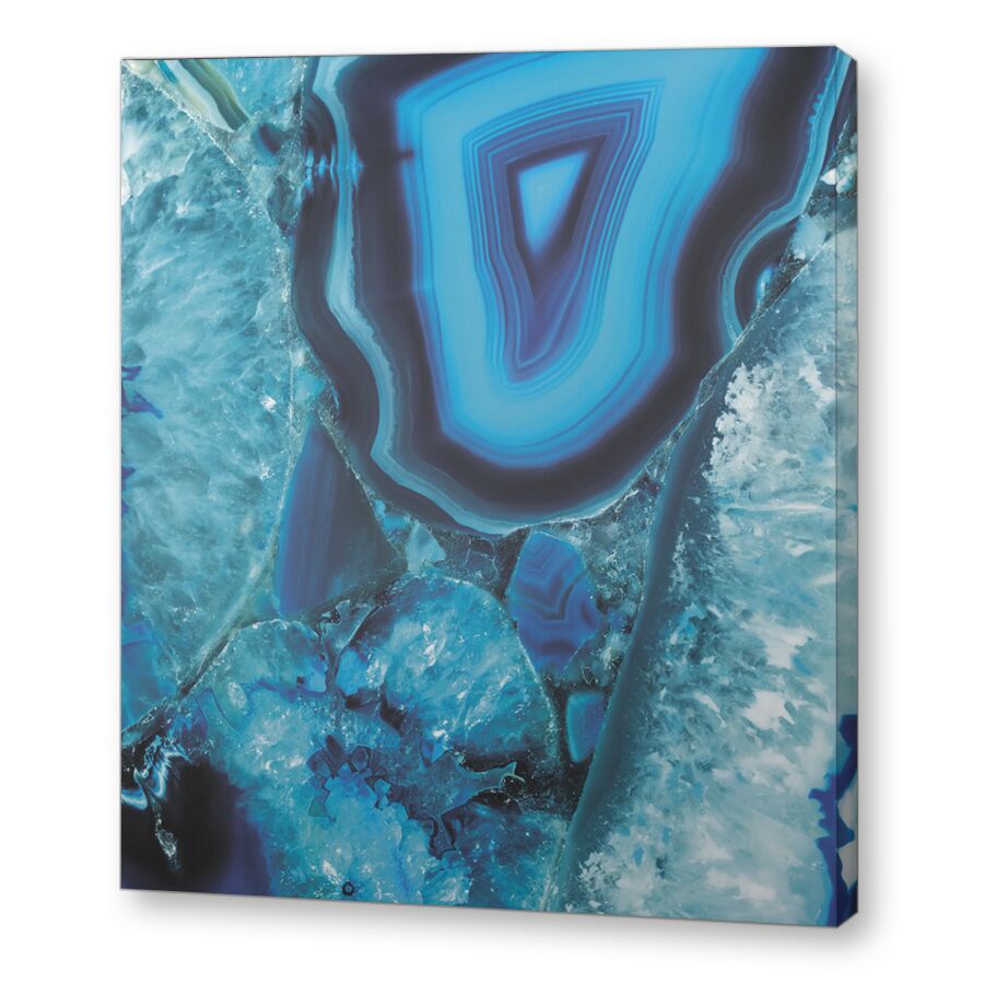 Blue agate на подрамнике