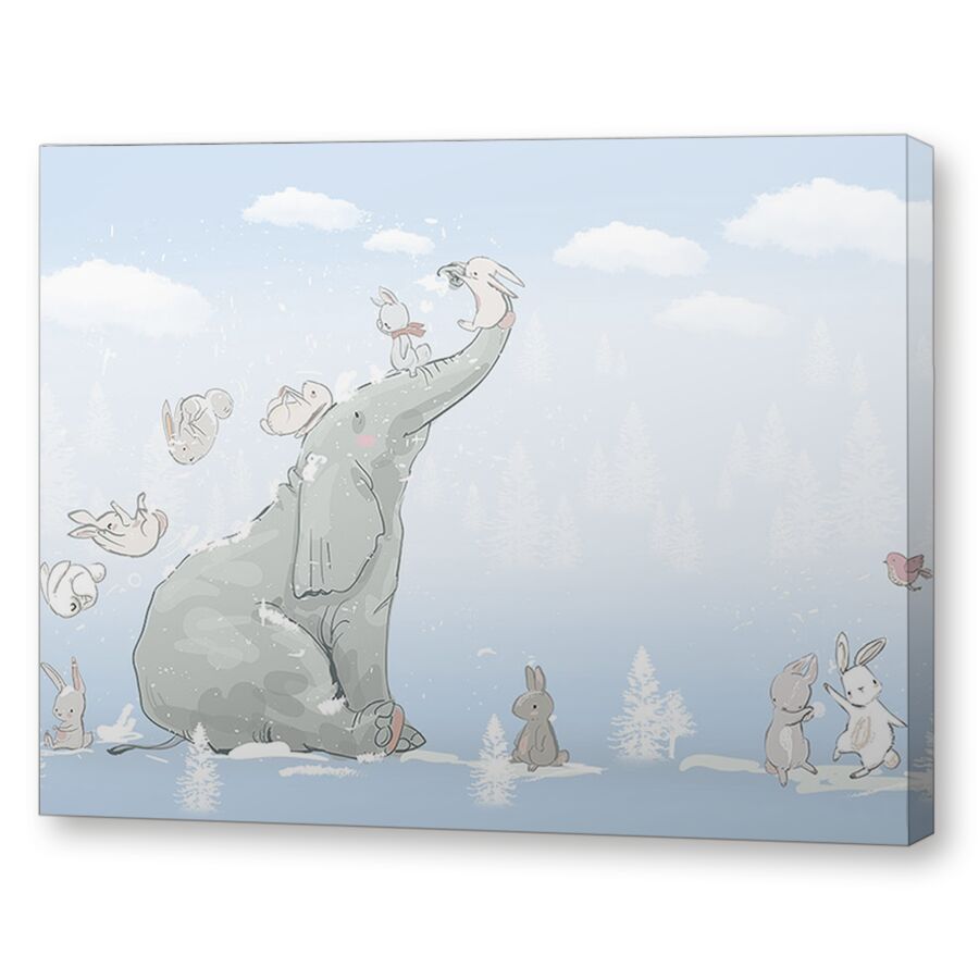 Веселье 3 на подрамнике