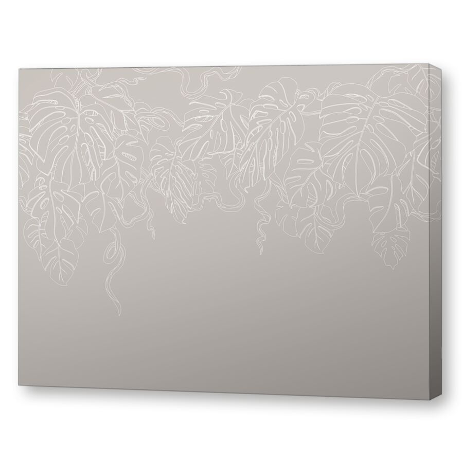 Monstera powdery на подрамнике