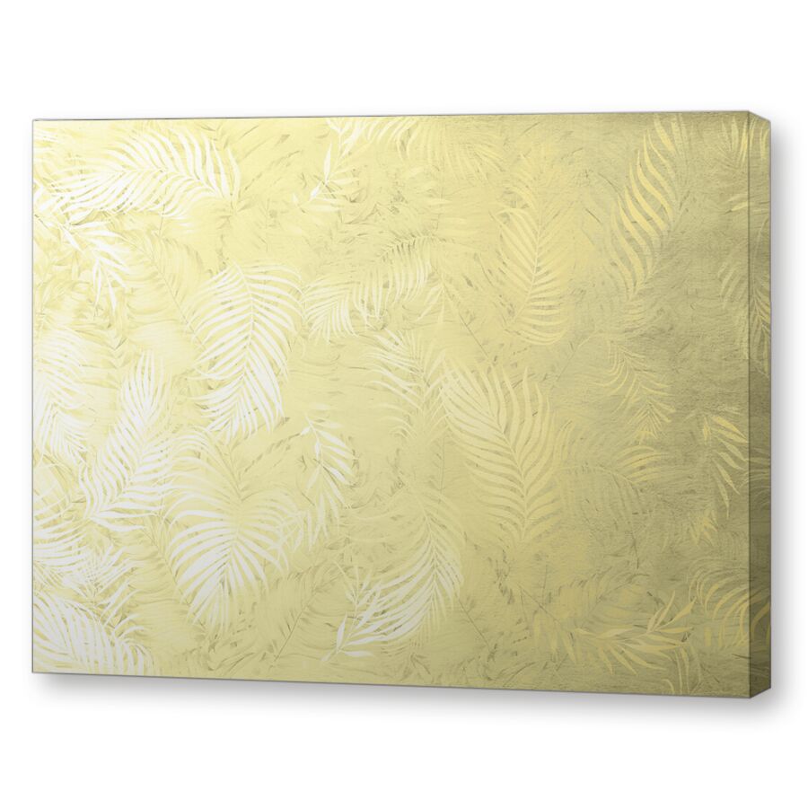 Palm wind yellow на подрамнике