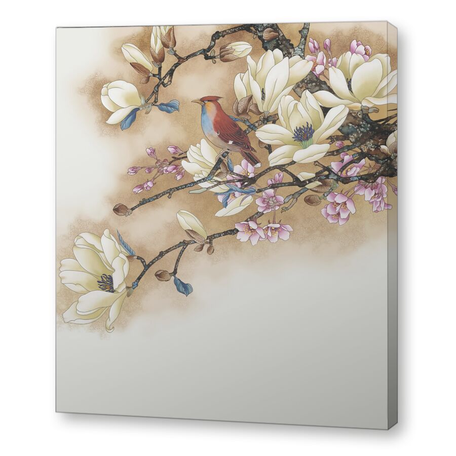 Magnolia на подрамнике