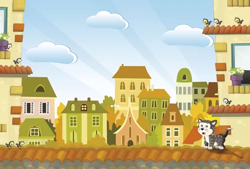 Детский пейзаж