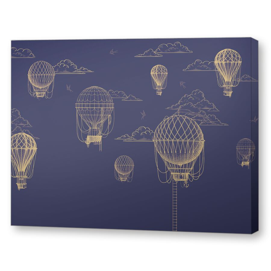 Balloons blue на подрамнике