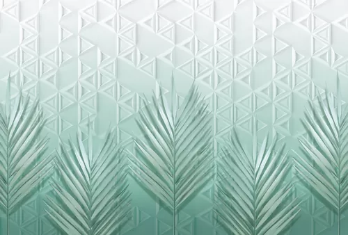 Palm leaves