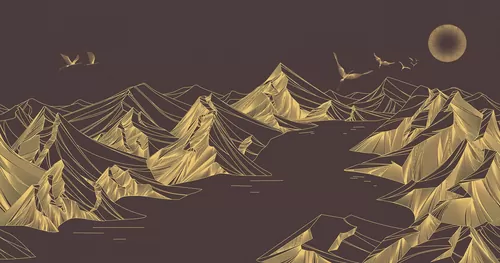 Mountains brown