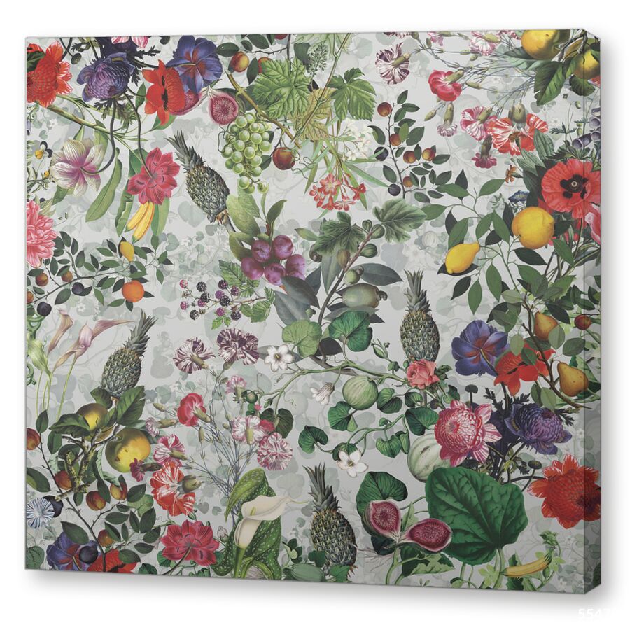 Tropical flowers на подрамнике