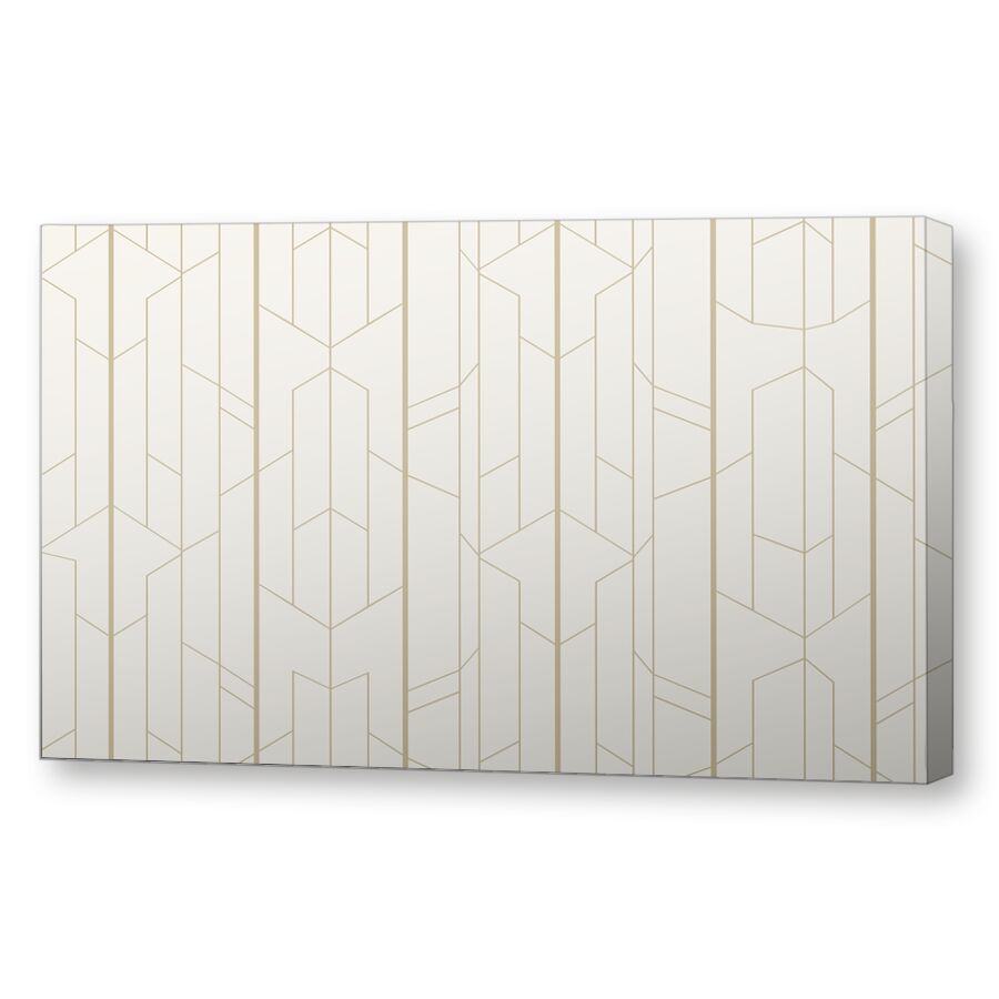 Abstract pattern gold на подрамнике