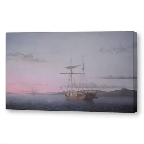 Фитц Генри Лейн-Вечер в Пенобскот-Бэй