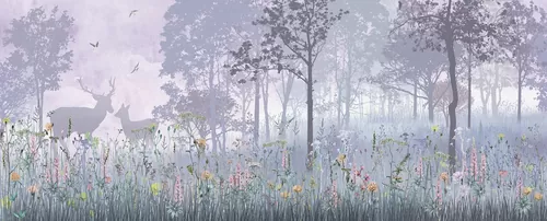 Violet forest