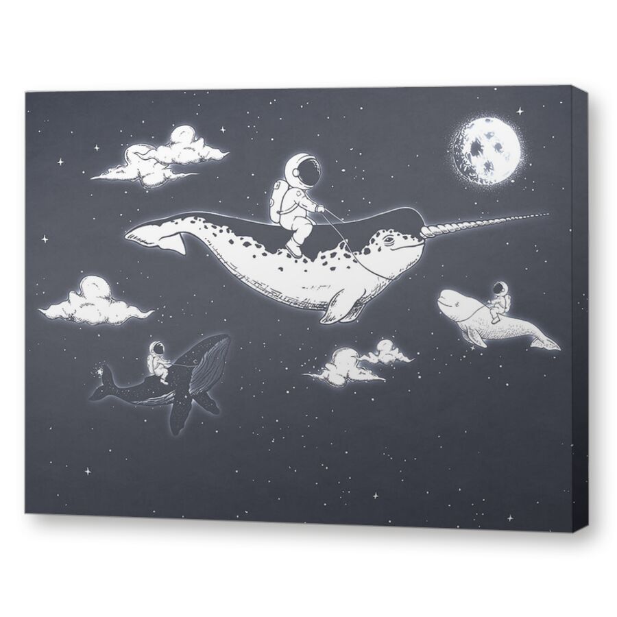 Космическое путешествие на подрамнике