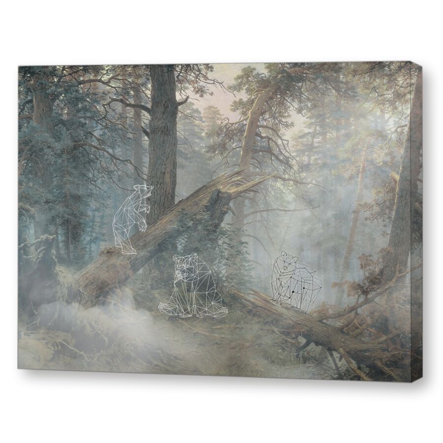 Morning in a Pine Forest на подрамнике