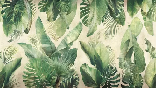 Palm leaves