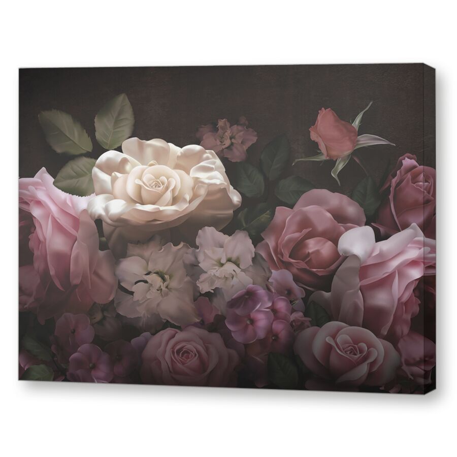 Bouquet of roses red на подрамнике
