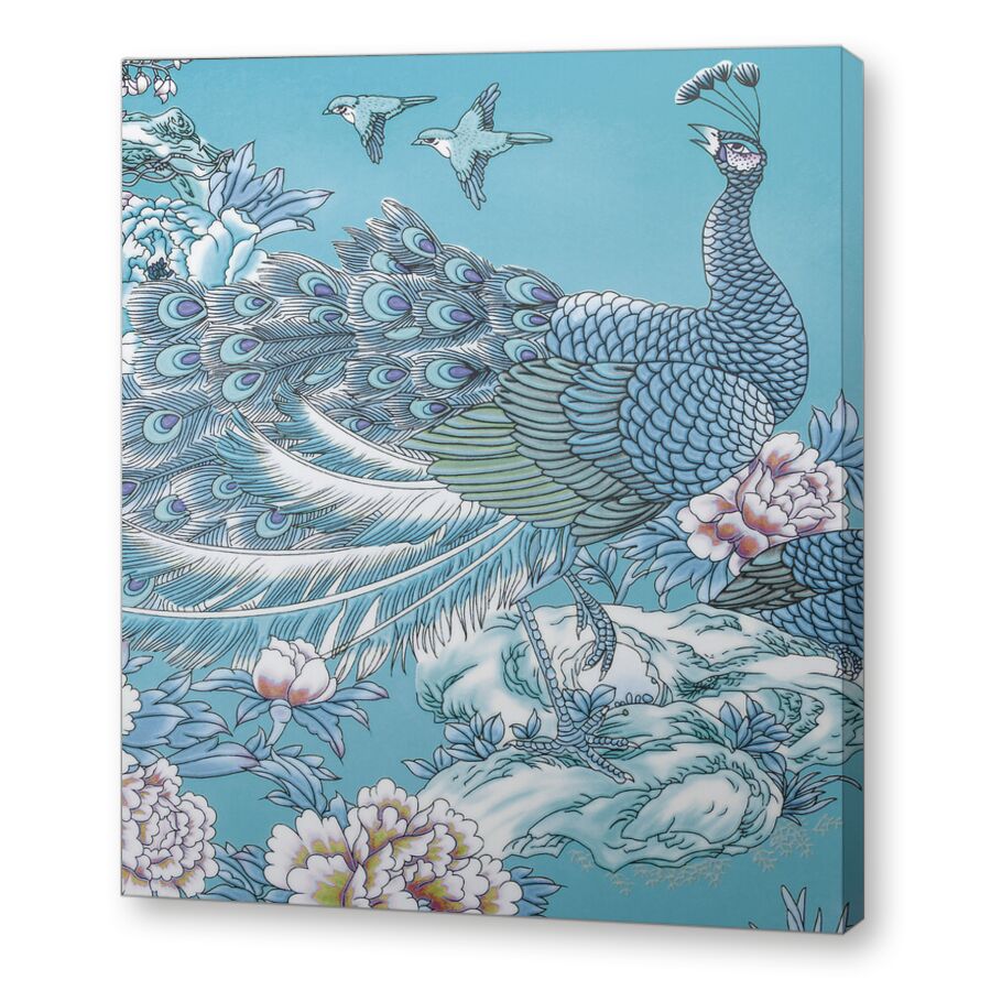 Suzhou turquoise на подрамнике