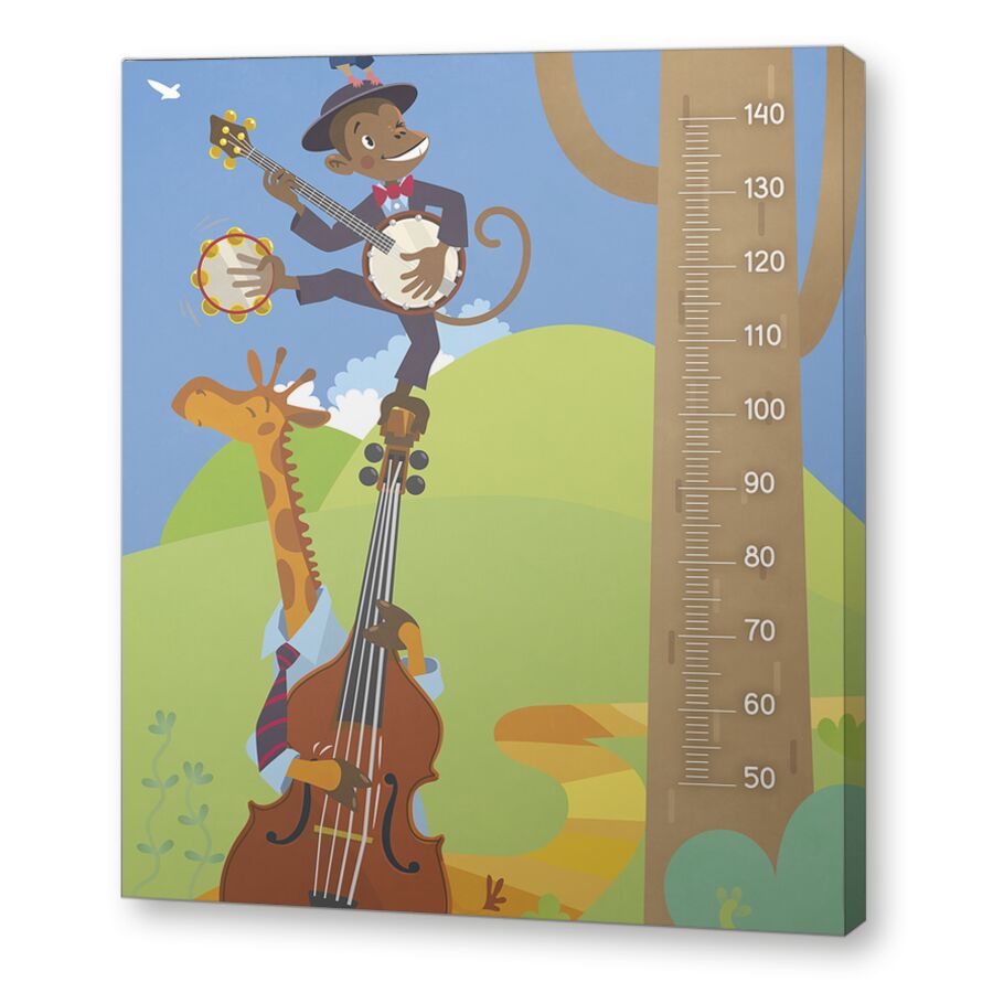 Ростомер Зверята - музыканты на подрамнике