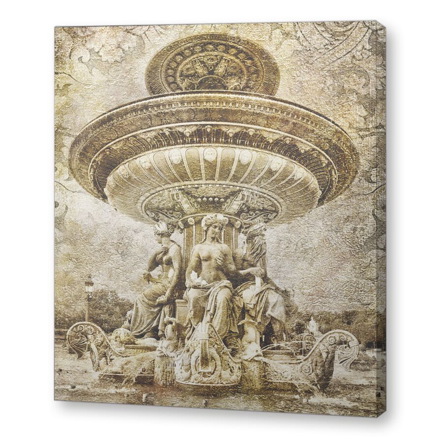 Parisian details - decorative на подрамнике