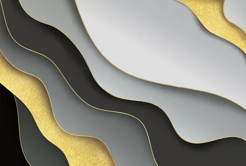 Waves gold