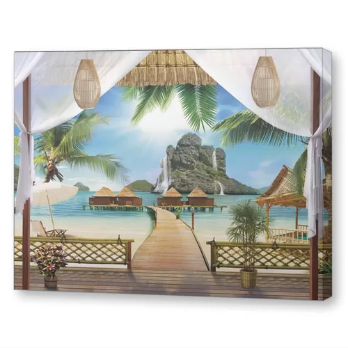 Терраса с видом на острова