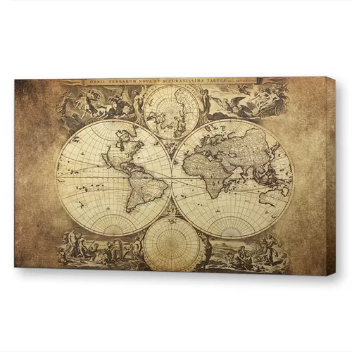 Старинная карта