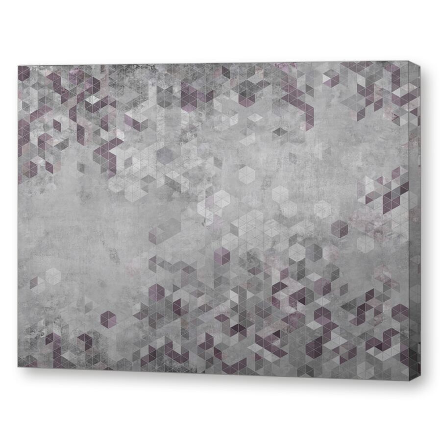 Сhaos purple на подрамнике