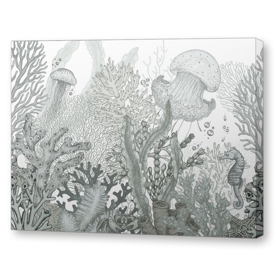 На просторах океана на подрамнике