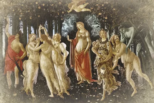 Весна картина Боттичелли