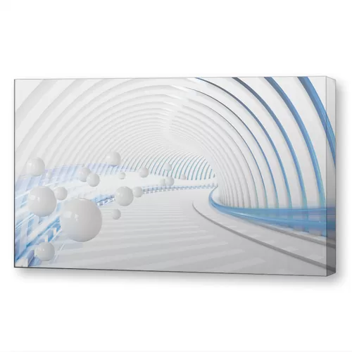 Массаулина Людмила — 3Д Неоновый туннель