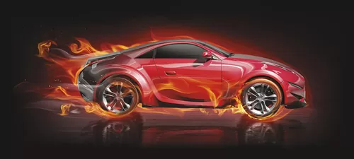 Горячий суперкар