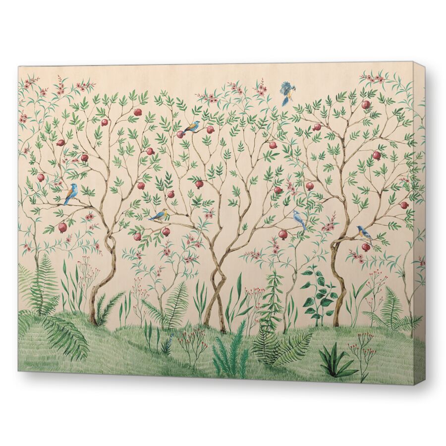 Pomegranate grove beige на подрамнике