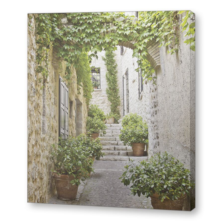 Старинная улица на подрамнике