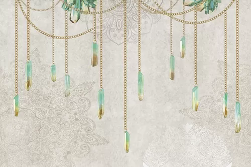 Crystals gold
